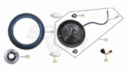 Ruota Posteriore (E4 1200W) [LIFAN]