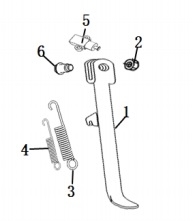 Cavalletto Laterale (Cpx) [SUPER SOCO]