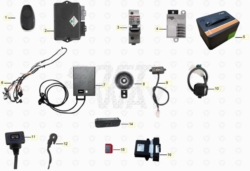 Yadea C1S Pro 2 Battery L3 Dispositivi elettrici [YADEA]