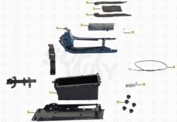 Yadea C1S Pro 2 Battery L3 Scatola batteria  [YADEA]