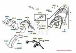 KYMCO AGILITY R16 PLUS E4 2016 - FANALE POSTERIORE [KYMCO]