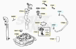 KYMCO AGILITY 125 R16 POWER UP EURO5 2023 - SERBATOIO CARBURANTE [KYMCO]