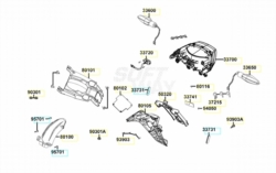 KYMCO SKYTOWN 125 EURO5+ 2024 FANALE POSTERIORE - LAMPEGGIATORI [KYMCO]