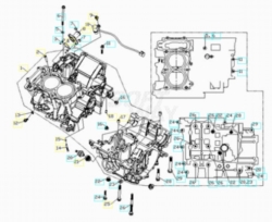 VOGE VALICO 525DSX 2023 - CARTER MOTORE [VOGE]