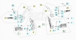 VOGE VALICO 525DSX 2023 - PEDANA APPOGGIAPIEDI [VOGE]