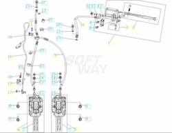 VOGE SR4 400 2022 - FRENO ANTERIORE [VOGE]