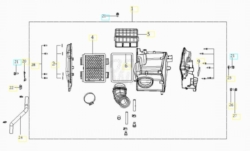 VOGE RALLY 300GY EURO5 2022 - FILTRO ARIA [VOGE]