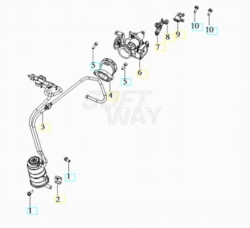 VOGE RALLY 300GY EURO5 2022 - VALVOLA CONTROLLO EVAPORAZIONE [VOGE]