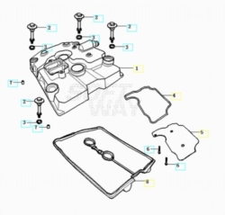 VOGE BRIVIDO 500R 2020 - COPERCHIO TESTA CILINDRO [VOGE]