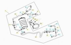 VOGE BRIVIDO 500R 2020 - VALVOLA CONTROLLO EVAPORAZIONE [VOGE]