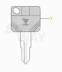 VOGE BRIVIDO 500R 2021 - CHIAVE GREZZA [VOGE]