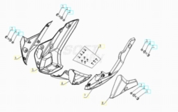 VOGE BRIVIDO 500R 2021 - CONVOGLIATORE [VOGE]