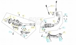 VOGE BRIVIDO 500R 2023 - MARMITTA [VOGE]