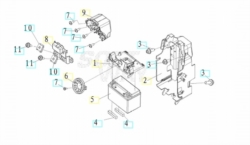 VOGE SFIDA SR4 400 PREMIUM EURO5 2024 - BATTERIA [VOGE]