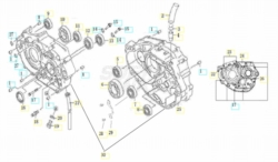 VOGE BRIVIDO 300R 2020 - CARTER MOTORE [VOGE]