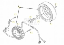 VOGE BRIVIDO 300R 2020 - GENERATORE DI CORRENTE [VOGE]