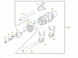 VOGE BRIVIDO 300R 2020 - SELETTORE CAMBIO [VOGE]