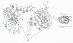 VOGE TROFEO 300AC 2020 - CARTER MOTORE [VOGE]