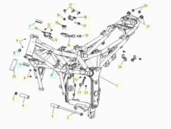 VOGE TROFEO 300AC 2020 - TELAIO [VOGE]