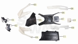 Carrozzeria Posteriore (E4 1200W) [LIFAN]