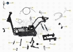 Yadea M6 L 1 Battery L1 Telaio  [YADEA]